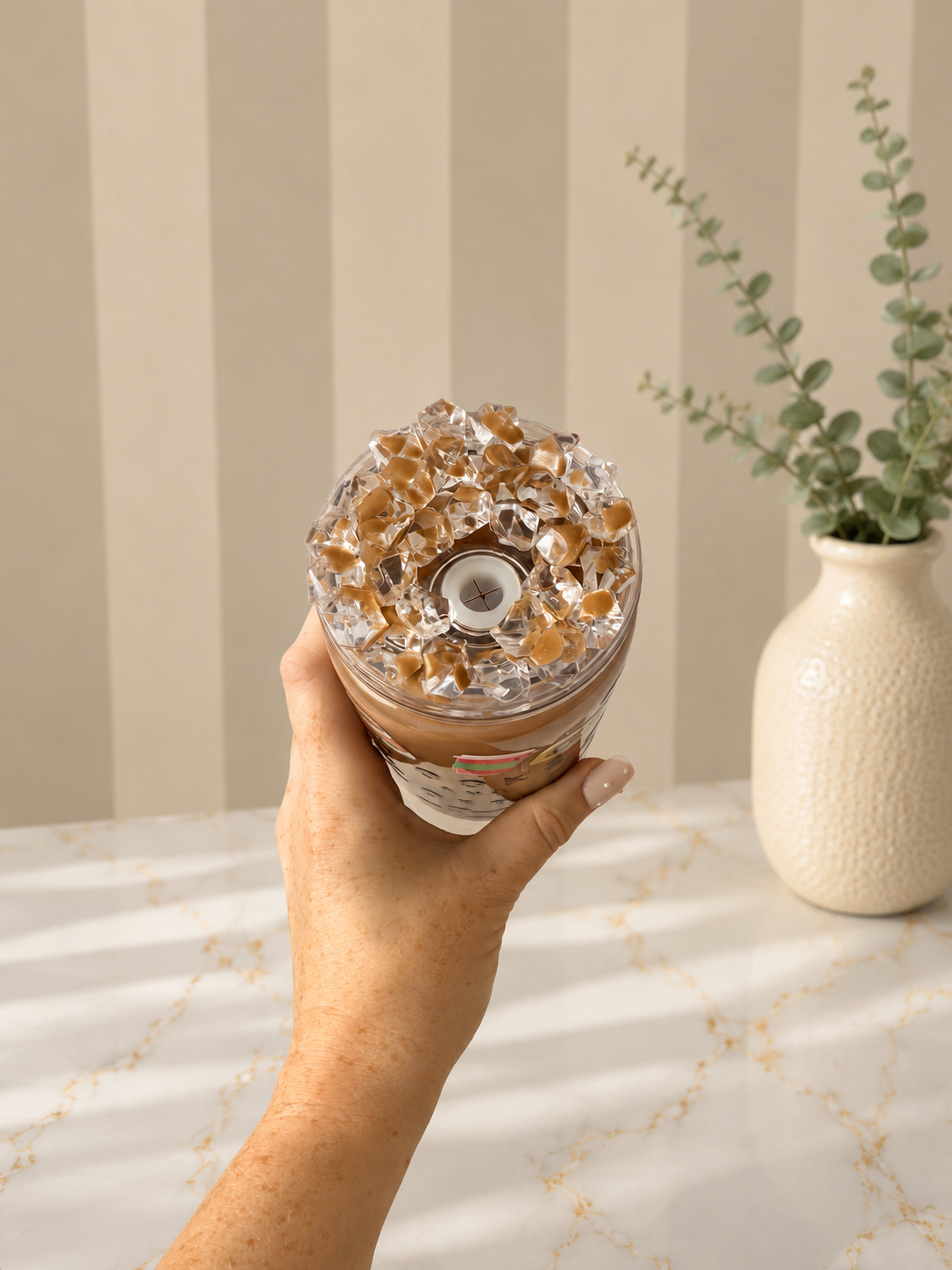 Books & Coffee Acrylic Tumbler - 16oz